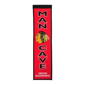 Chicago Blackhawks 8" x 32" Man Cave Banner
